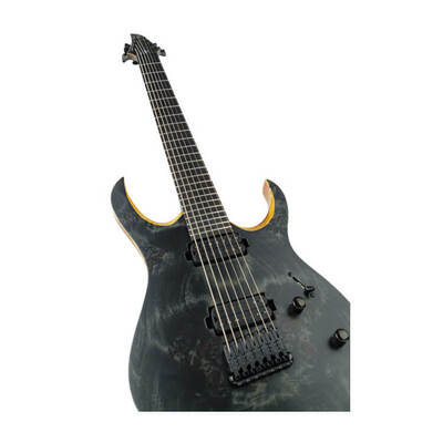 Електрогітара Mayones Duvell Elite 7 Baritone (T-BLK-M) Изображение