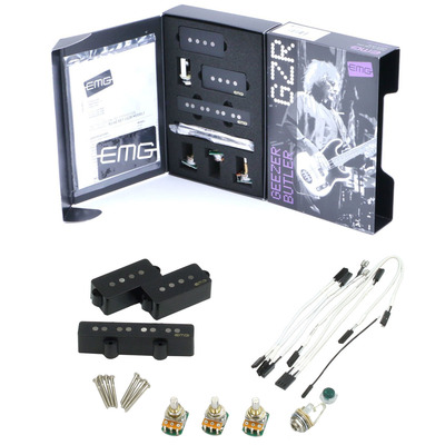 EMG GZR-PJHZ SET - набор пассивных звукоснимателей для Precision-Jazz Bass. (Alnico V) Изображение