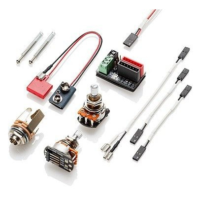 EMG J HZ SET - набор пассивных звукоснимателей для Jazz Bass. (Керамика) Изображение