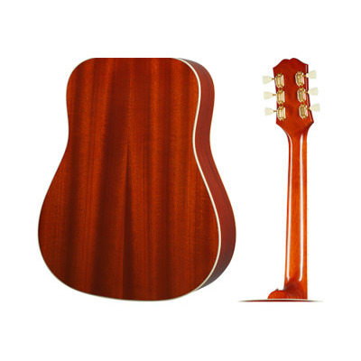 Гитара электроакустическая EPIPHONE HUMMINGBIRD AGED CHERRY SUNBURST GLOSS Изображение