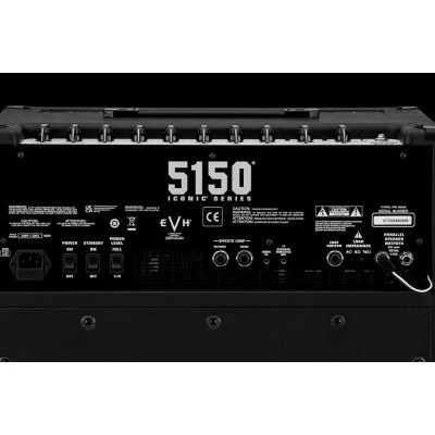 EVH 5150 ICONIC SERIES COMBO 1x10 BLACK Гітарний комбопідсилювач Зображення