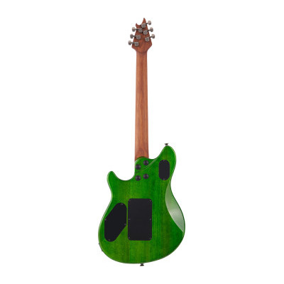 Электрогитара EVH WOLFGANG WG STANDARD WG QM TRANSPARENT GREEN Изображение