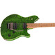 Электрогитара EVH WOLFGANG WG STANDARD WG QM TRANSPARENT GREEN Изображение