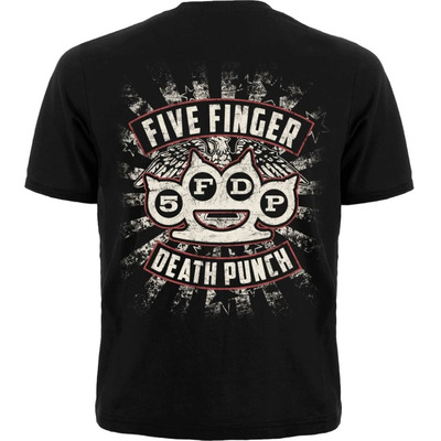 Футболка Five Finger Death Punch "Knucklehead" (black) Зображення