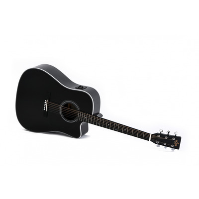 Електроакустична гітара Sigma DMC-1E-BKB Зображення