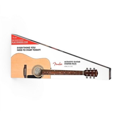 Набір для початківців гітаристів Fender FA-115 Dreadnought Pack Natural (971110421) Зображення