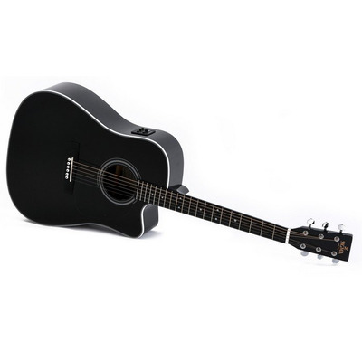 Гитара акустическая Sigma DMC-1STE-BK + Изображение
