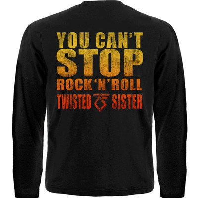Футболка с длинным рукавом Twisted Sister "You Can’t Stop Rock’n’Roll" Изображение