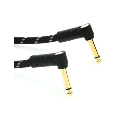 Кабель інструментальний Fender Cable Deluxe Series 1' Black Tweed Зображення