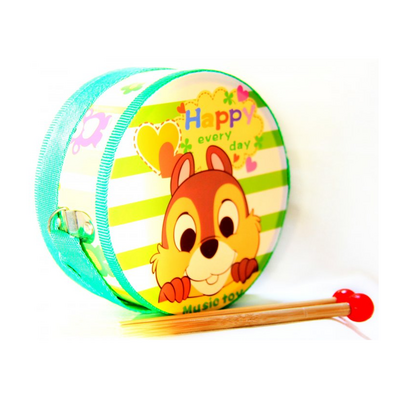 Барабан деревянный Руди Ромбы 14.5х14.5х7 см (Д213у) (4820128510245) Изображение