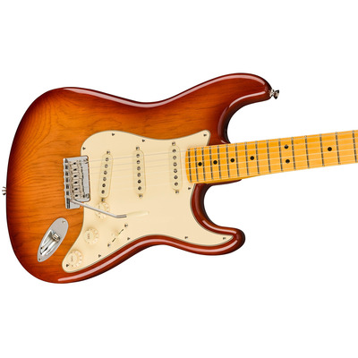 FENDER AMERICAN PRO II STRATOCASTER MN SIENNA SUNBURST Электрогитара Изображение