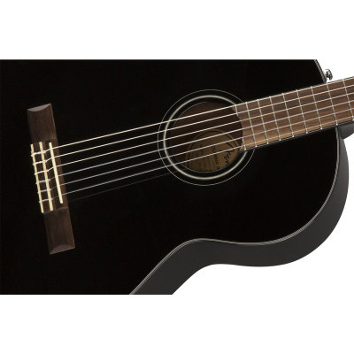 Гитара классическая FENDER CN-60S BLACK WN Изображение