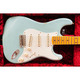 Електрогітара FENDER CUSTOM SHOP 1957 STRATOCASTER RELIC FADED AGED DAPHNE BLUE Зображення
