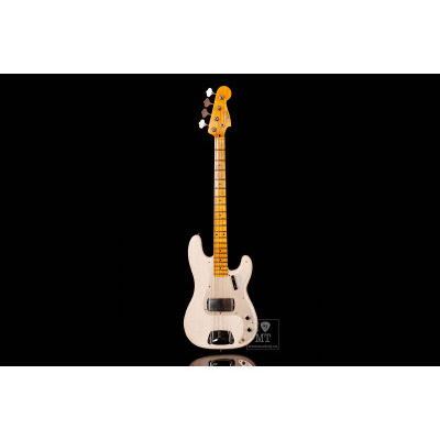 Бас-гитара FENDER CUSTOM SHOP 1959 PRECISION BASS JOURNEYMAN RELIC AGED WHITE BLONDE Изображение