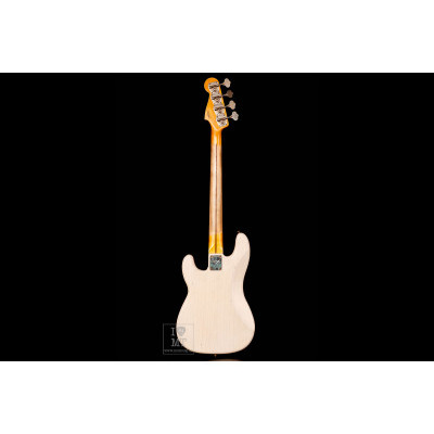 Бас-гитара FENDER CUSTOM SHOP 1959 PRECISION BASS JOURNEYMAN RELIC AGED WHITE BLONDE Изображение