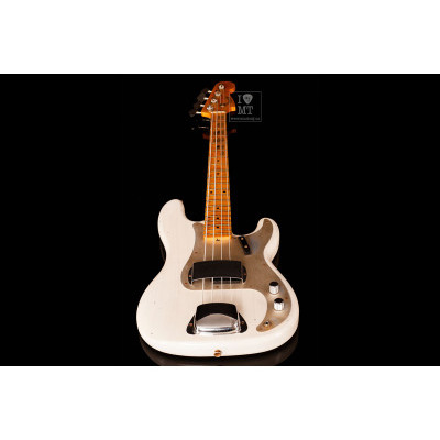 Бас-гитара FENDER CUSTOM SHOP 1959 PRECISION BASS JOURNEYMAN RELIC AGED WHITE BLONDE Изображение