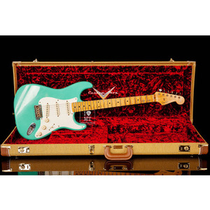 Електрогітара FENDER CUSTOM SHOP LIMITED EDITION 1957 STRATOCASTER JOURNEYMAN RELIC AGED SEA FOAM GREEN Зображення