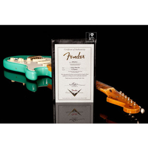Електрогітара FENDER CUSTOM SHOP LIMITED EDITION 1957 STRATOCASTER JOURNEYMAN RELIC AGED SEA FOAM GREEN Зображення
