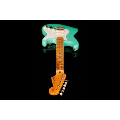 Електрогітара FENDER CUSTOM SHOP LIMITED EDITION 1957 STRATOCASTER JOURNEYMAN RELIC AGED SEA FOAM GREEN Зображення