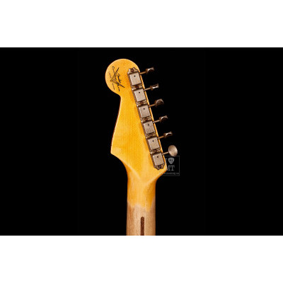 Електрогітара FENDER CUSTOM SHOP LIMITED EDITION 1957 STRATOCASTER JOURNEYMAN RELIC AGED SEA FOAM GREEN Зображення