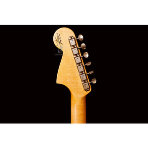 Електрогітара FENDER CUSTOM SHOP LIMITED EDITION 1963 JAGUAR JOURNEYMAN RELIC AGED AZTEC GOLD Зображення