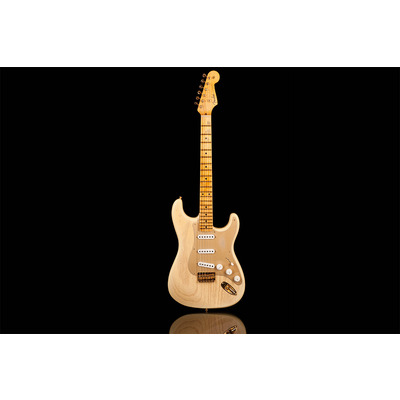 FENDER CUSTOM SHOP LIMITED EDITION '55 HARDTAIL STRATOCASTER JOURNEYMAN RELIC GOLD HARDWARE NATURAL BLONDE Электрогитара Изображение
