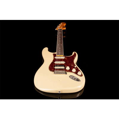 Электрогитара FENDER CUSTOM SHOP LIMITED EDITION '67 STRATOCASTER HSS JOURNEYMAN RELIC AGED VINTAGE WHITE Изображение
