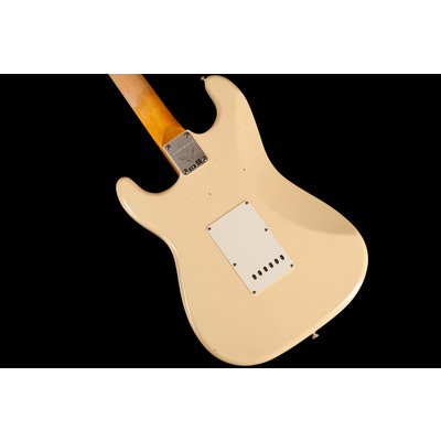 Электрогитара FENDER CUSTOM SHOP LIMITED EDITION '67 STRATOCASTER HSS JOURNEYMAN RELIC AGED VINTAGE WHITE Изображение