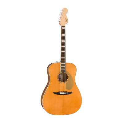 Гитара электроакустическая FENDER KING VINTAGE AGED NATURAL Изображение