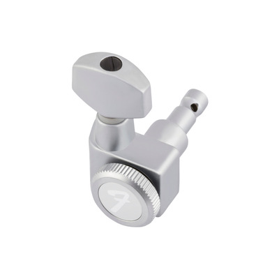 Колки для гитары FENDER LOCKING STRATOCASTER/TELECASTER TUNING MACHINE SETS BRUSHED CHROME Изображение