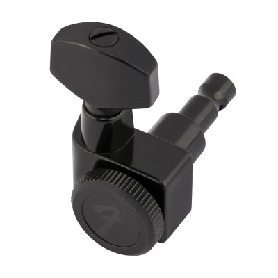 Колки для электрогитары FENDER LOCKING TUNING MACHINE FOR STRATOCASTER/TELECASTER BLACK Изображение