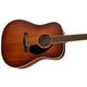 Гітара електроакустична FENDER PD-220E DREADNOUGHT ALL MAHOGANY WITH CASE AGED COGNAC BURST Зображення