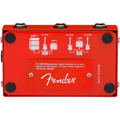 FENDER PEDAL 2-SWITCH ABY Футсвич для усилителей Изображение