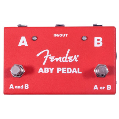 FENDER PEDAL 2-SWITCH ABY Футсвич для усилителей Изображение