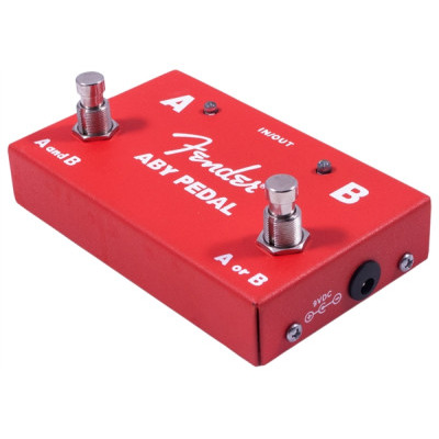 FENDER PEDAL 2-SWITCH ABY Футсвич для усилителей Изображение
