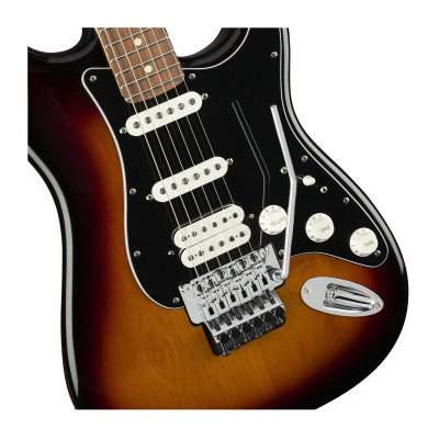 Электрогитара FENDER PLAYER STRATOCASTER HSS w/FLOYD ROSE PF 3TSB Изображение