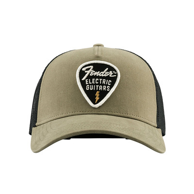 FENDER SNAP BACK PICK PATCH HAT OLIVE Кепка Зображення
