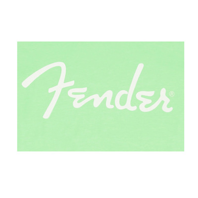 Футболка FENDER T-SHIRT SPAGHETTI LOGO SURF GREEN M Зображення