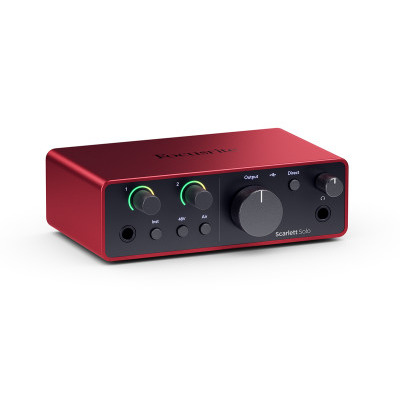 Аудиоинтерфейс FOCUSRITE Scarlett Solo 4th Gen Изображение