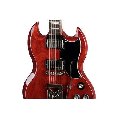 GIBSON SG STANDARD '61 SIDEWAYS VIBROLA VINTAGE CHERRY Електрогітара Зображення