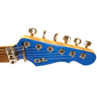 G&L INVADER Plus (Electric Blue, rosewood). №CLF51036. Made in USA - Электрогитара Изображение