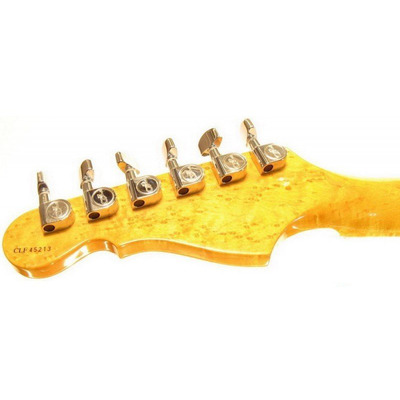 G&L LEGACY (Candy Apple Red, maple, 3-ply Pearl) №CLF45213. Made in USA - Электрогитара Изображение