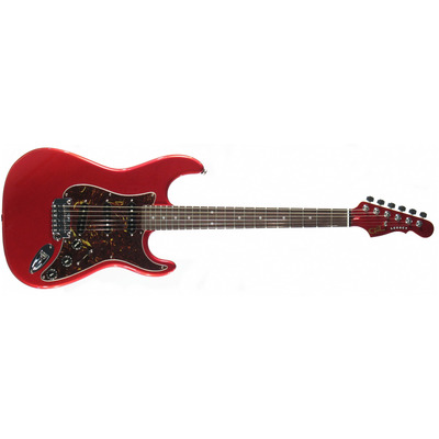 G&L LEGACY (Candy Apple Red, rosewood, 3-ply Tortoise Shell). №CLF50961. Made in USA - Электрогитара Изображение