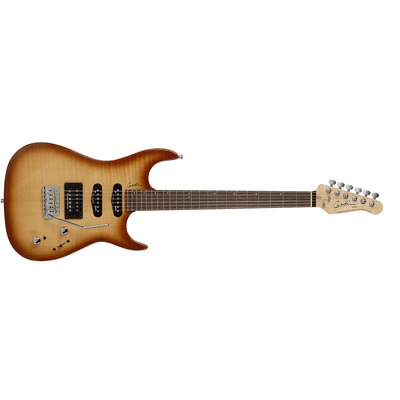 GODIN 030811 - VELOCITY H.D.R. Natural Burst Flame RN (Made in Canada) - Електрогітара Зображення