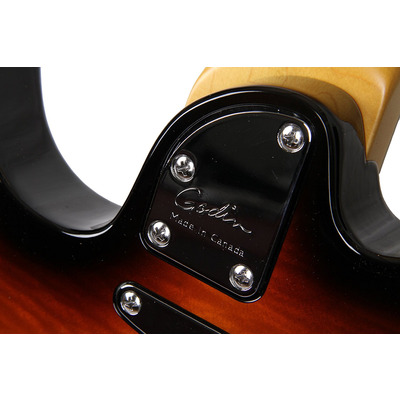 GODIN 034543 - Shifter 5 Vintage Burst RN with Bag (Made in Canada) - Бас гітара п'ятиструнна Зображення