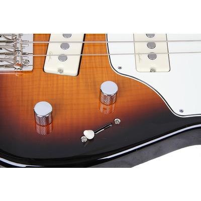 GODIN 034543 - Shifter 5 Vintage Burst RN with Bag (Made in Canada) - Бас гітара п'ятиструнна Зображення