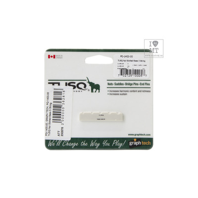 GRAPH TECH PQ-1400-00 TUSQ Nut Slotted Bass 5 String Нульовий поріжок Зображення