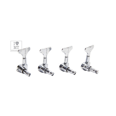 Колки для бас-гитары GRAPH TECH PRB-4400-CO Bass Ratio 4 in line Y key Chrome Изображение