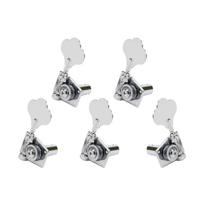 Колки для бас-гитары - GRAPH TECH PRB-5411-C0 Bass Ratio 4 + 1 Open Back Chrome Изображение