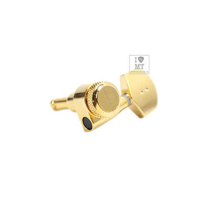 Колки для электрогитары GRAPH TECH PRL-8311-G0 Electric Locking 3+3 Contemporary Gold 2 Pin Изображение